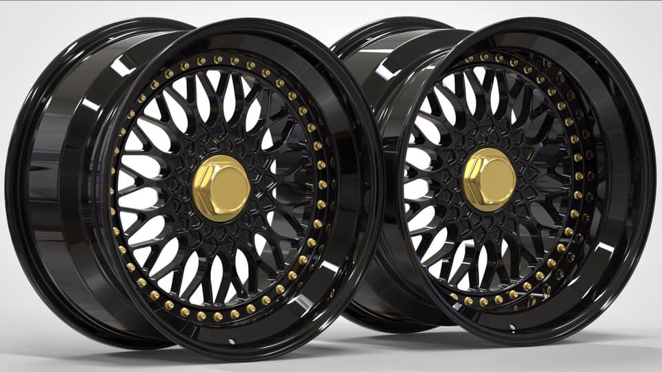 3-Piece FORGED WHEELS FOR BMW E46 3-series 1