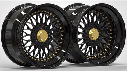 3-Piece FORGED WHEELS FOR BMW E46 3-series 1