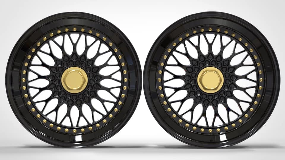 3-Piece FORGED WHEELS FOR BMW E46 3-series 1