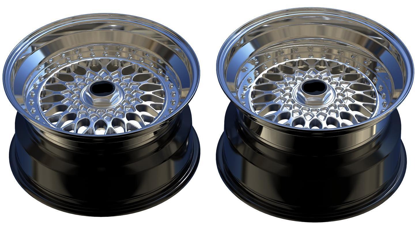 3-Piece FORGED WHEELS FOR BMW E46 3-series 1