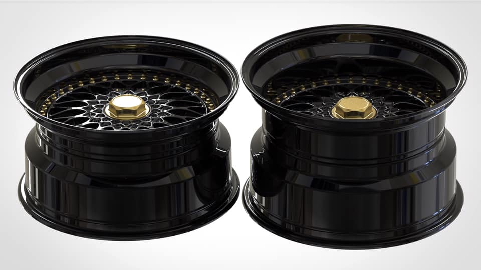 3-Piece FORGED WHEELS FOR BMW E46 3-series 1