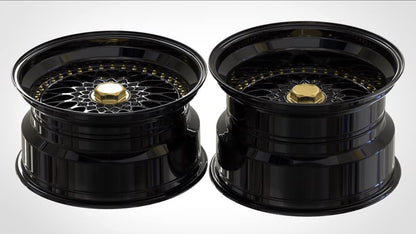 3-Piece FORGED WHEELS FOR BMW E46 3-series 1