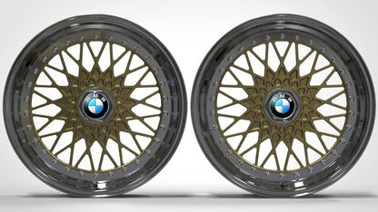 3-Piece FORGED WHEELS FOR BMW E46 3-series 1