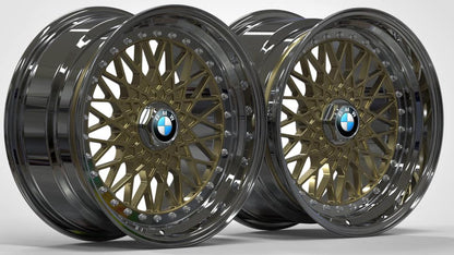 3-Piece FORGED WHEELS FOR BMW E46 3-series 1
