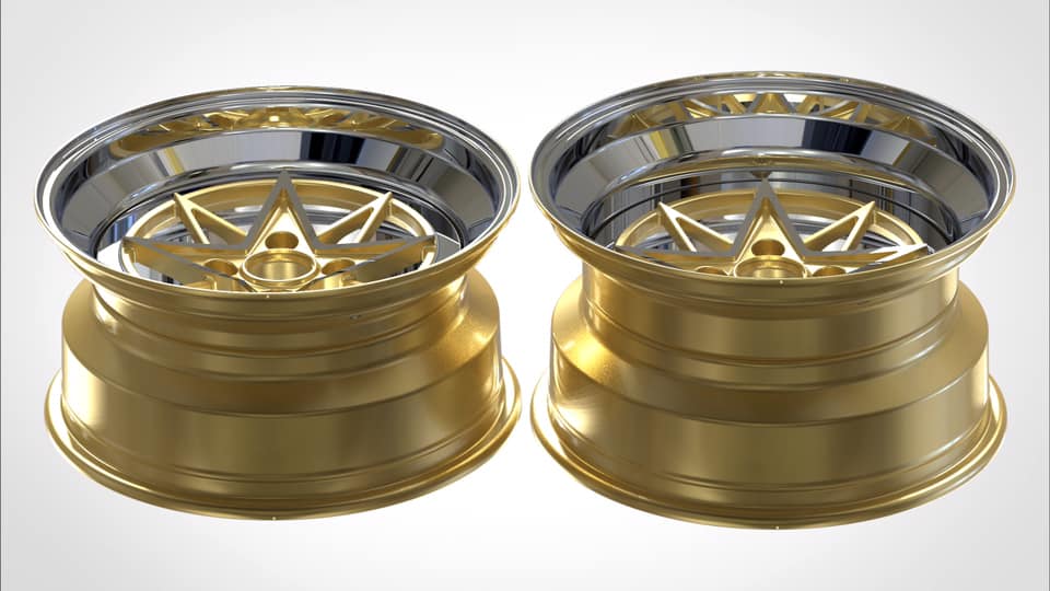 3-Piece FORGED WHEELS FOR BMW 3 SERIES