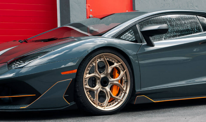 FORGED WHEELS FOR LAMBORGHINI AVENTADOR custom fit AFTERMARKET 3 PIECES SVJ custom fit S111SC