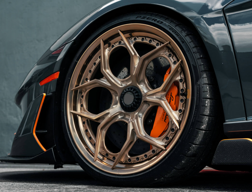 FORGED WHEELS FOR LAMBORGHINI AVENTADOR custom fit AFTERMARKET 3 PIECES SVJ custom fit S111SC