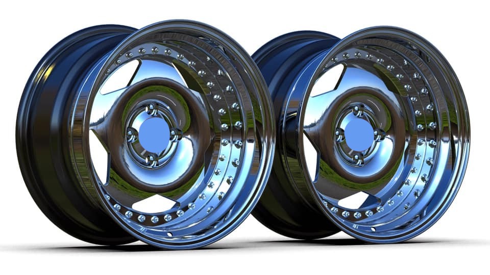 3-Piece FORGED WHEELS FOR VOLKSWAGEN GOLF