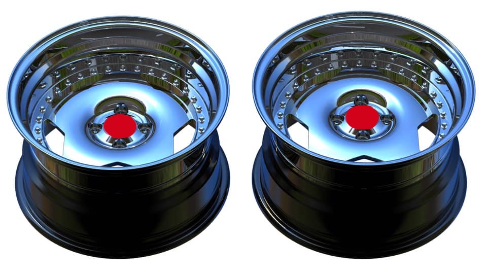 3-Piece FORGED WHEELS FOR VOLKSWAGEN GOLF