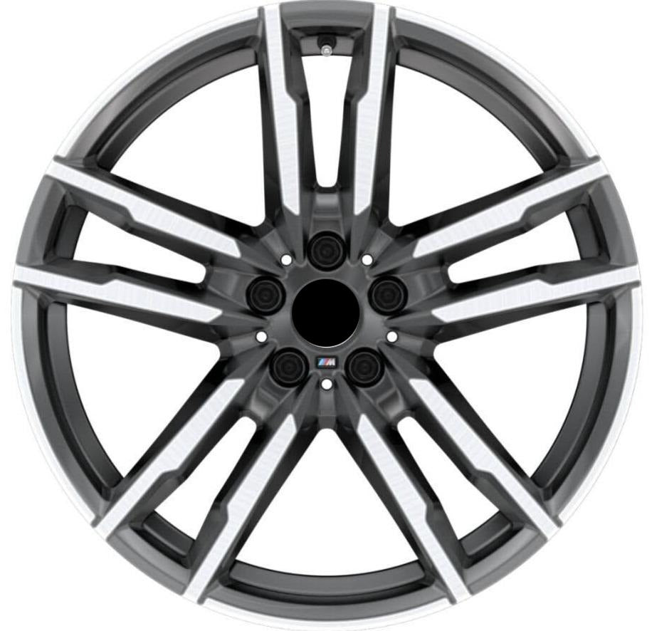 20" 21" 22" 23" 24" FORGED WHEELS 764 M Bicolor Orbit Grey for BMW 1, 2, 3, 4, 5, 7, 8, X1, X2, X3, X4, X5, X6, X7, Z4, BMW I, M series