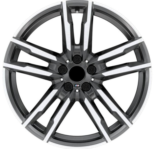 20" 21" 22" 23" 24" FORGED WHEELS 764 M Bicolor Orbit Grey for BMW 1, 2, 3, 4, 5, 7, 8, X1, X2, X3, X4, X5, X6, X7, Z4, BMW I, M series