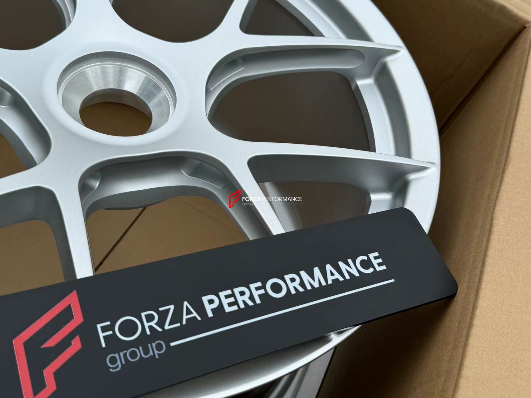 We manufacture premium quality forged wheels rims for PORSCHE 911 992.2 2025 in any design, size, color.

Forza Performance Group engineers and builds each set of custom made-to-order forged wheels individually for every specific customer. This means we not only produce the desired wheel design but also provide all the necessary sizes. All of our wheels can be manufactured to suit your car specifications, offering a diverse range of diameters from 15 to 30 inches.
Advantages of Forza Performance Group forge