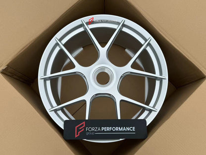 We manufacture premium quality forged wheels rims for PORSCHE 911 992.2 2025 in any design, size, color.

Forza Performance Group engineers and builds each set of custom made-to-order forged wheels individually for every specific customer. This means we not only produce the desired wheel design but also provide all the necessary sizes. All of our wheels can be manufactured to suit your car specifications, offering a diverse range of diameters from 15 to 30 inches.
Advantages of Forza Performance Group forge