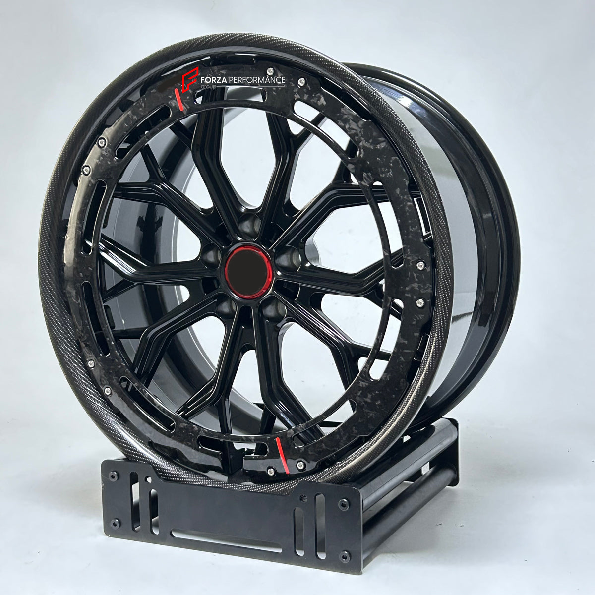 AL13 R80-109R STYLE 20 INCH FORGED WHEELS RIMS WITH AERODISC AERO RING for LAMBORGHINI HURACAN LP580 2019