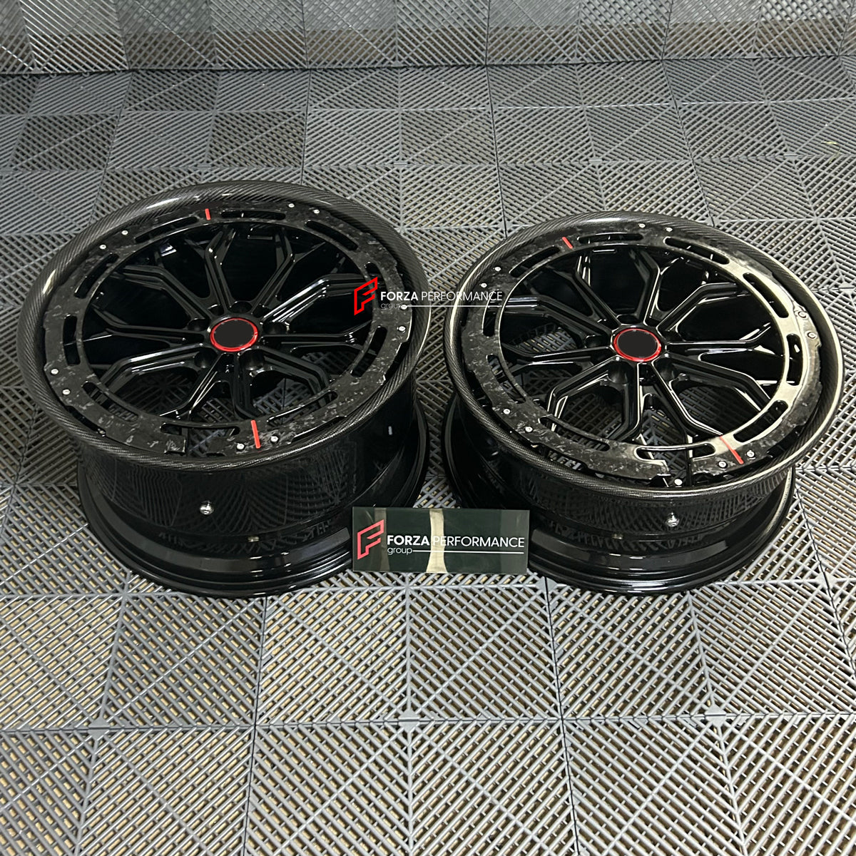 AL13 R80-109R STYLE 20 INCH FORGED WHEELS RIMS WITH AERODISC AERO RING for LAMBORGHINI HURACAN LP580 2019