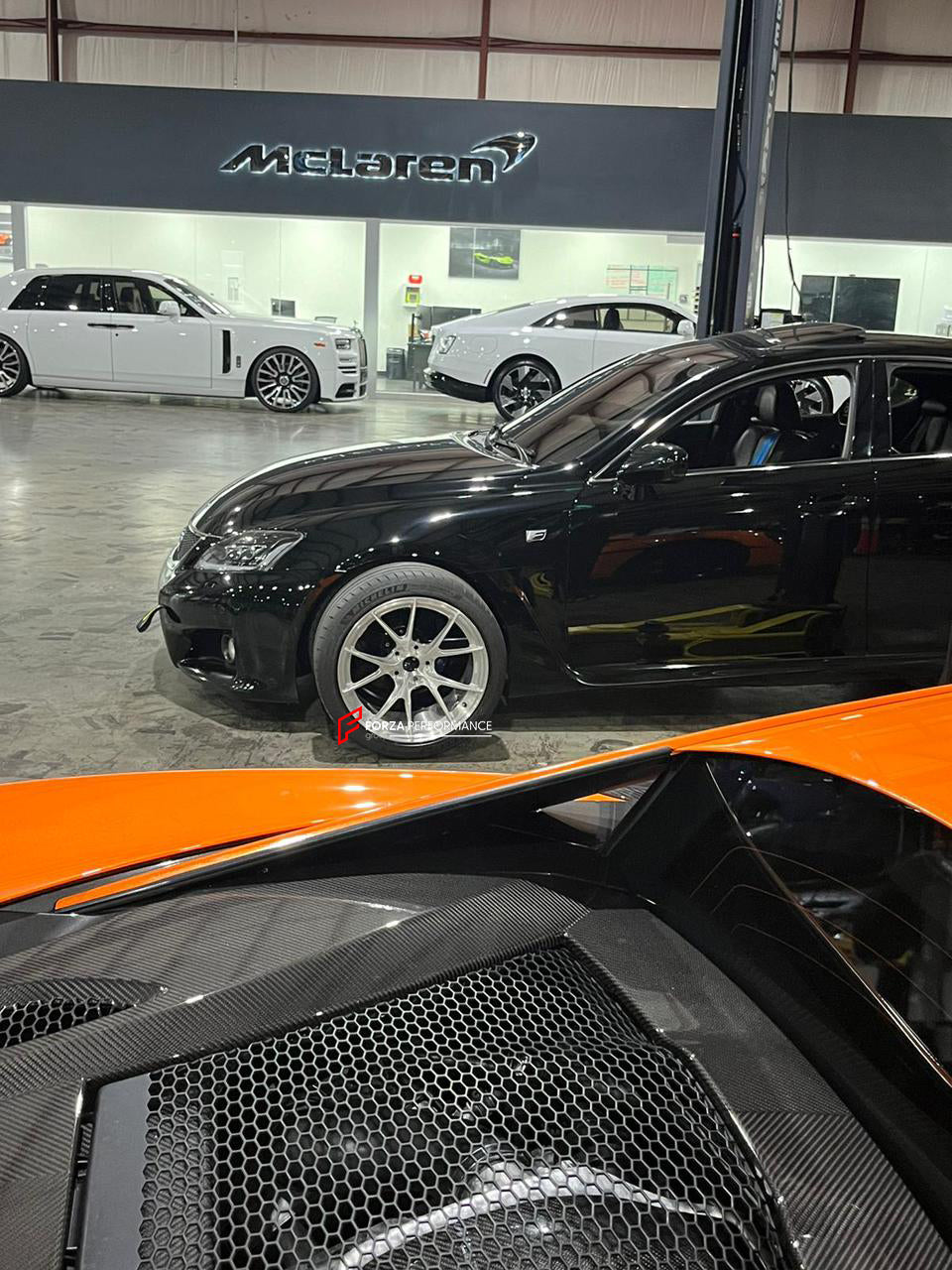 APEX VS5-RS STYLE 18 INCH FORGED WHEELS RIMS for LEXUS IS F XE20 2007