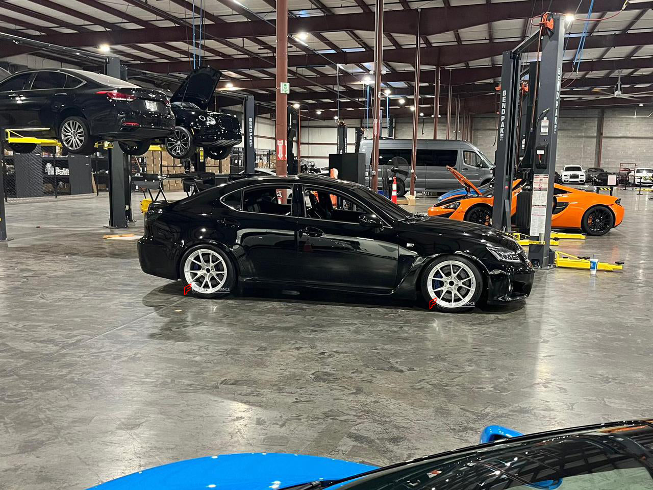 APEX VS5-RS STYLE 18 INCH FORGED WHEELS RIMS for LEXUS IS F XE20 2007