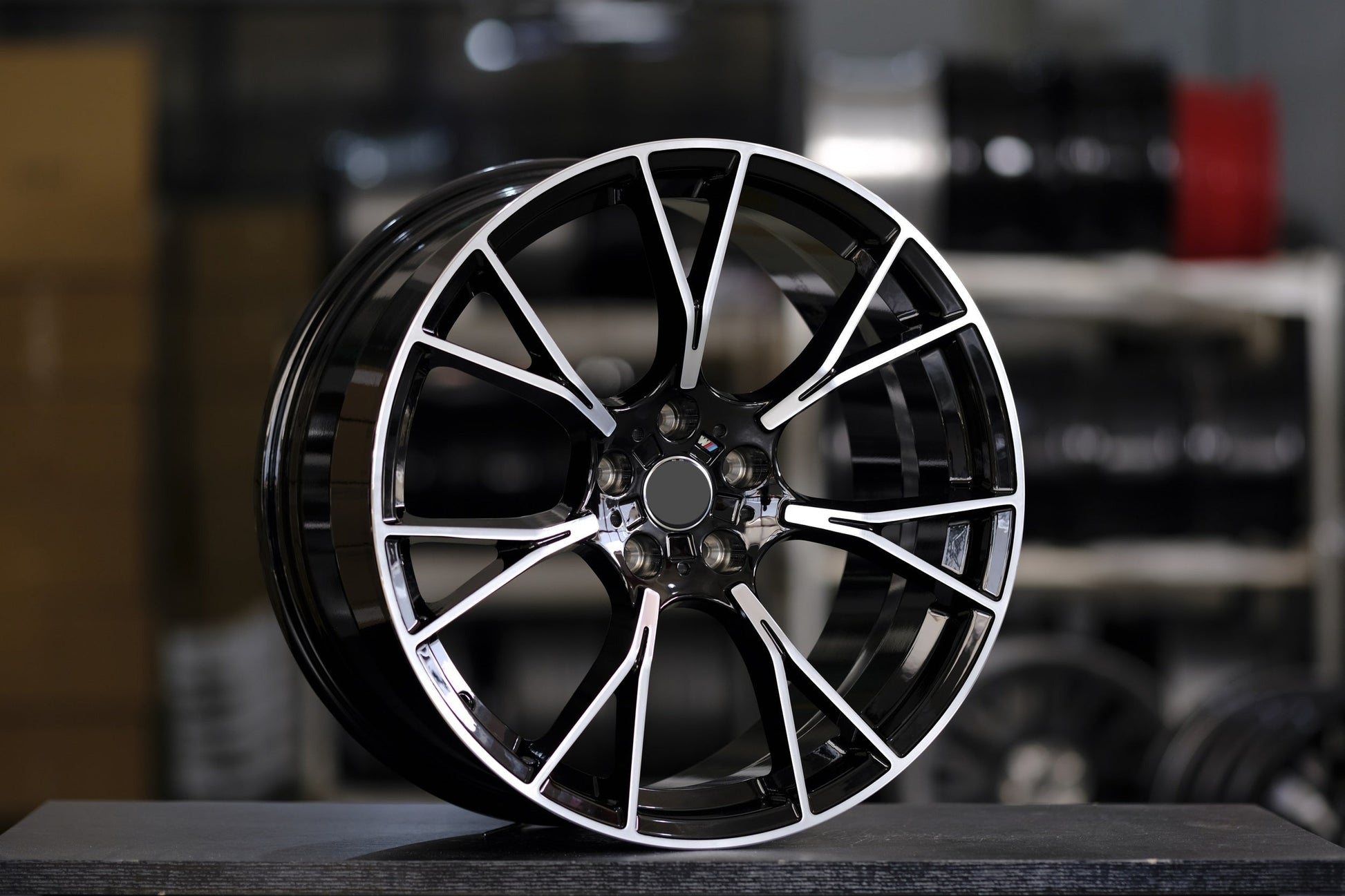 20" 21" 22" 23" 24" FORGED WHEELS Y-spoke 789 M Bicolor for BMW 1, 2, 3, 4, 5, 7, 8, X1, X2, X3, X4, X5, X6, X7, Z4, BMW I, M series