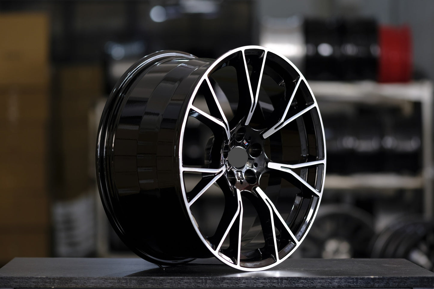 20" 21" 22" 23" 24" FORGED WHEELS Y-spoke 789 M Bicolor for BMW 1, 2, 3, 4, 5, 7, 8, X1, X2, X3, X4, X5, X6, X7, Z4, BMW I, M series