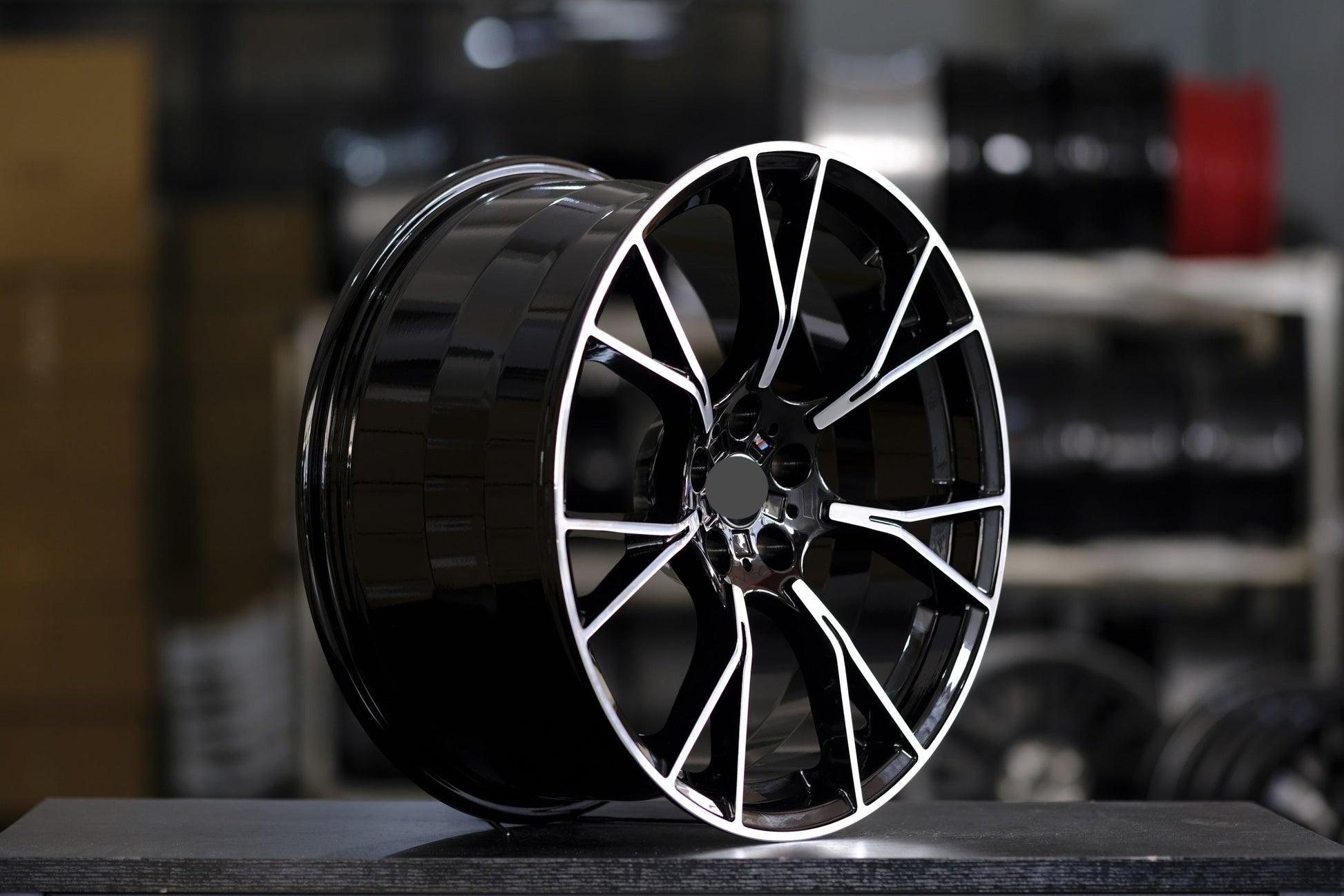 20" 21" 22" 23" 24" FORGED WHEELS Y-spoke 789 M Bicolor for BMW 1, 2, 3, 4, 5, 7, 8, X1, X2, X3, X4, X5, X6, X7, Z4, BMW I, M series