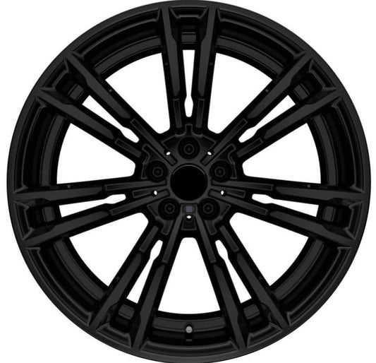FORGED WHEELS Double-spoke 706 M Jet Black for BMW 1, 2, 3, 4, 5, 7, 8, X1, X2, X3, X4, X5, X6, X7, Z4, BMW I, M series