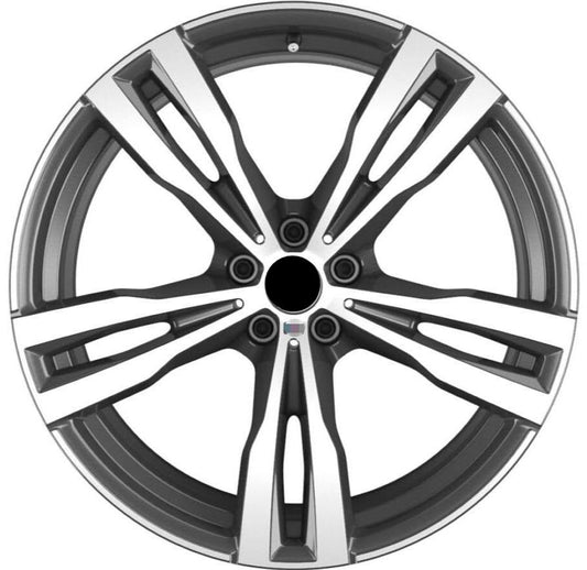 20" 21" 22" 23" 24" FORGED WHEELS Double-spoke 754 M Bicolor for BMW 1, 2, 3, 4, 5, 7, 8, X1, X2, X3, X4, X5, X6, X7, Z4, BMW I, M series