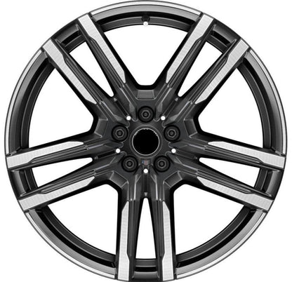 20" 21" 22" 23" 24" FORGED WHEELS  Double-spoke 808 M Bicolor for BMW 1, 2, 3, 4, 5, 7, 8, X1, X2, X3, X4, X5, X6, X7, Z4, BMW I, M series
