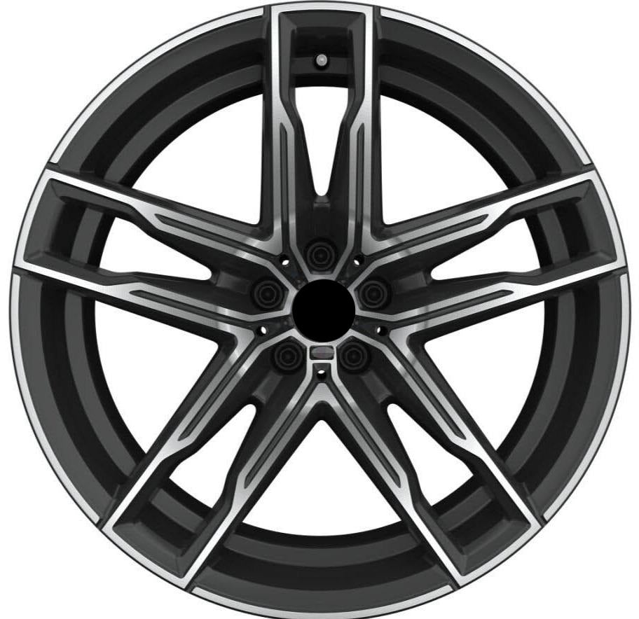 20" 21" 22" 23" 24" FORGED WHEELS Double-spoke 810 M Bicolor for BMW 1, 2, 3, 4, 5, 7, 8, X1, X2, X3, X4, X5, X6, X7, Z4, BMW I, M series