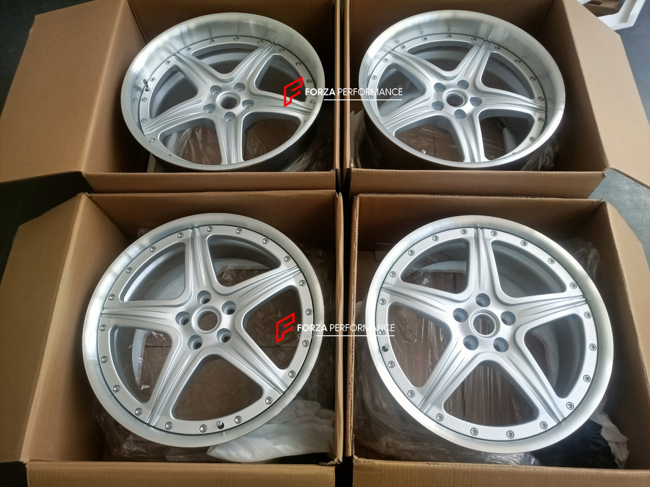 FERRARI 360 BBS MODULAR STYLE 19 INCH FORGED WHEELS RIMS for FERRARI 575 MARANELLO 2004