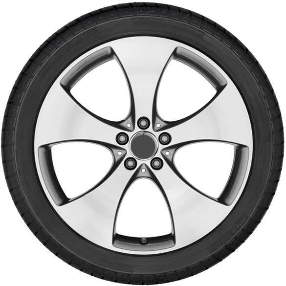 21 inch wheel set 5-spoke wheel GLE-Coupe C292 original Mercedes-Benz