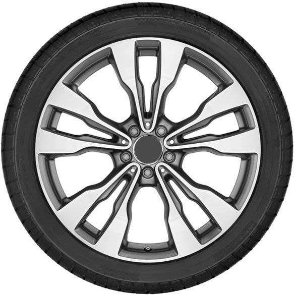wheel set 5-twin-spoke wheel GLE-Coupe C292 original Mercedes-Benz