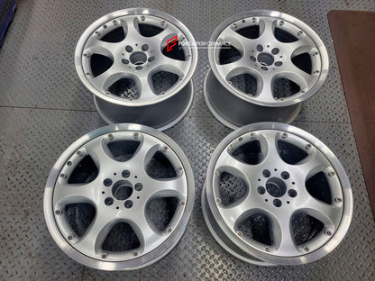 18 INCH FORGED WHEELS RIMS for MERCEDES BENZ S CLASS W126 1979 - 1991 custom fit OEM ALBIREO B6 647 4295
