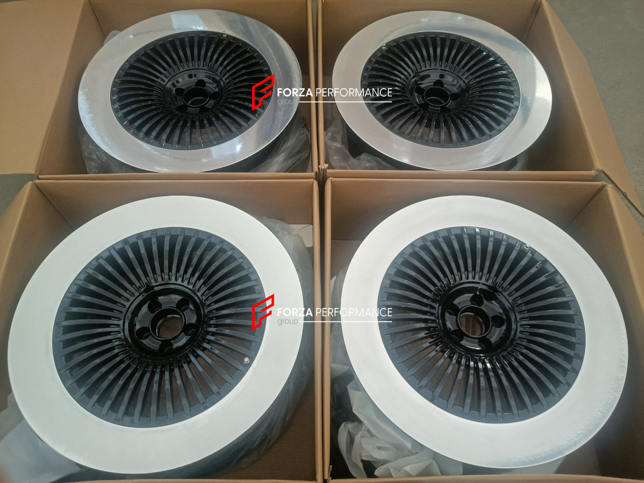 24 INCH FORGED WHEELS RIMS for ROLLS-ROYCE CULLINAN 2018 custom fit FORGIATO TRIMESTRE-SLANT