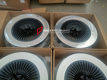 24 INCH FORGED WHEELS RIMS for ROLLS-ROYCE CULLINAN 2018 custom fit FORGIATO TRIMESTRE-SLANT