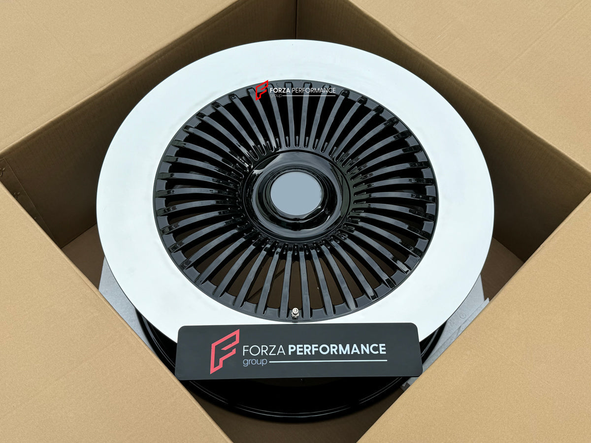 24 INCH FORGED WHEELS RIMS for ROLLS-ROYCE CULLINAN 2018 custom fit FORGIATO TRIMESTRE-SLANT