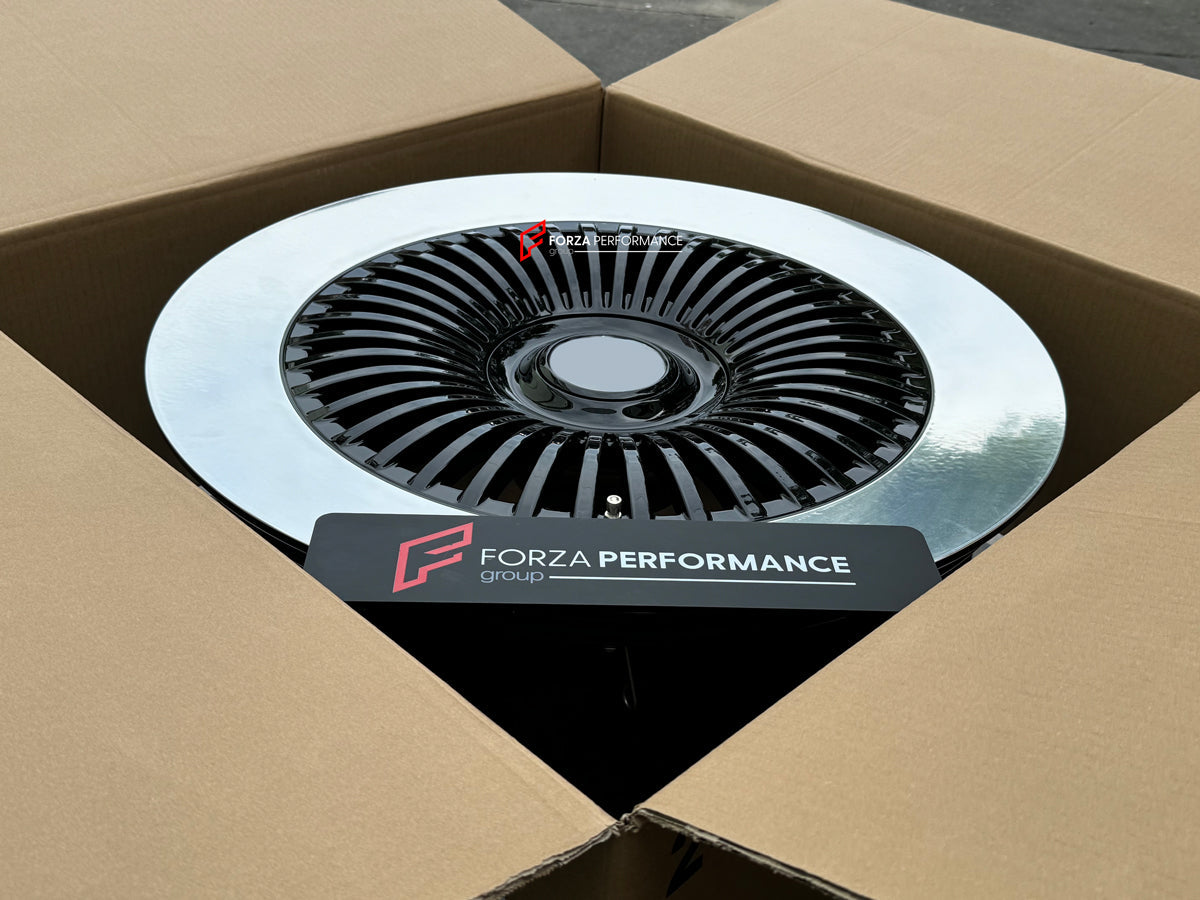 24 INCH FORGED WHEELS RIMS for ROLLS-ROYCE CULLINAN 2018 custom fit FORGIATO TRIMESTRE-SLANT