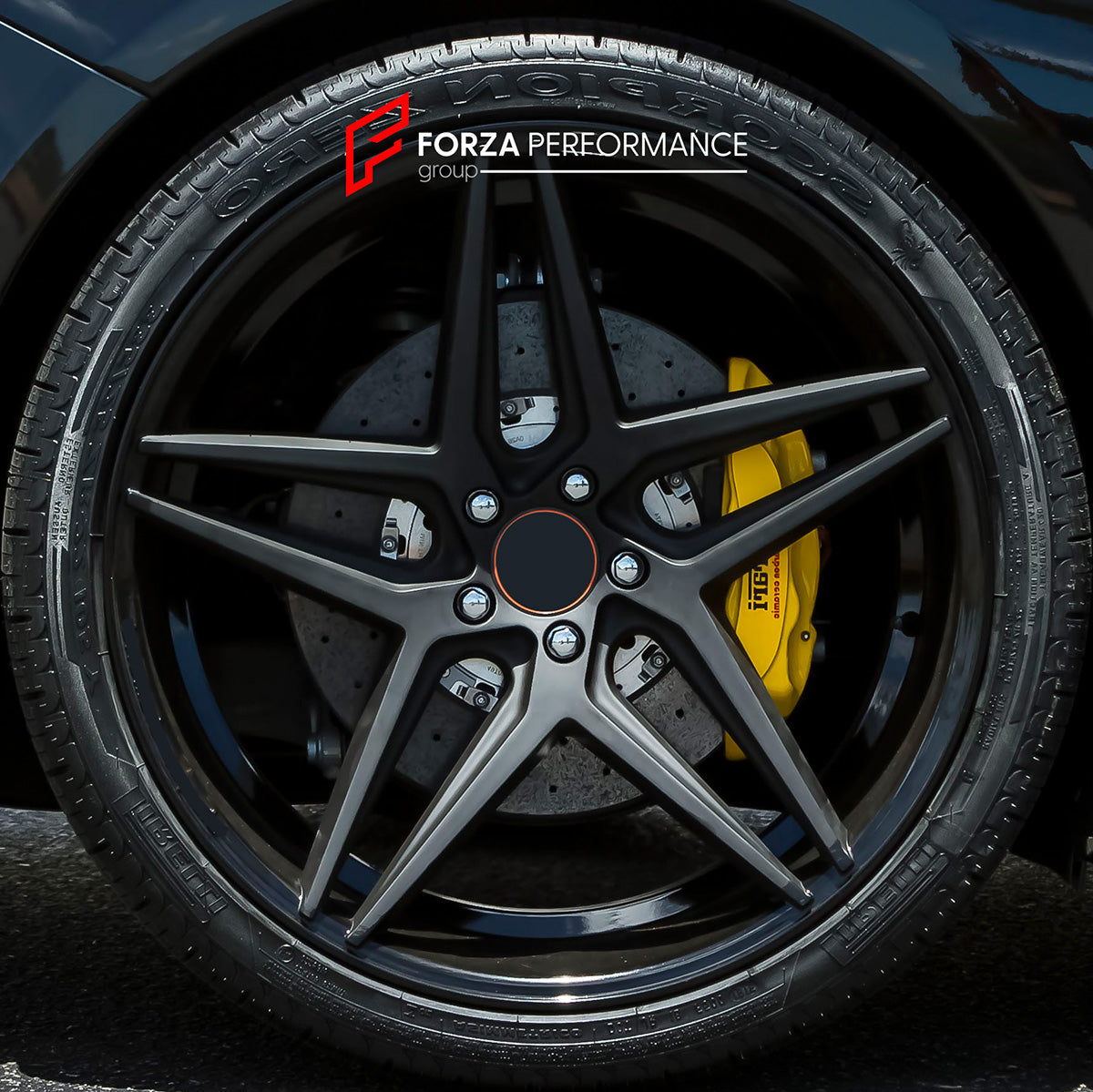 FORZA PERFORMANCE 20 21 INCH FORGED WHEELS RIMS for FERRARI 296 GTB 2025 custom fit Blaque Diamond BD-8