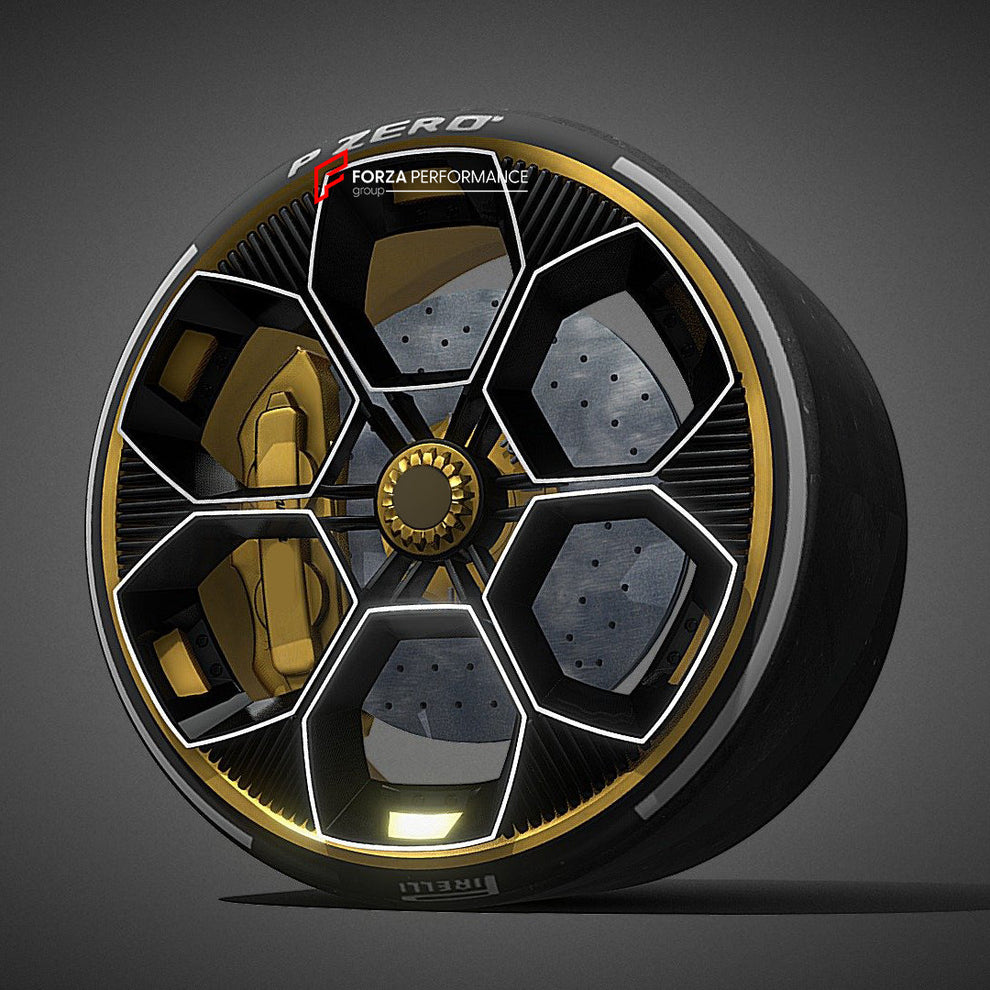 FORGED WHEELS RIMS for LAMBORGHINI HURACAN STO / EVO | AVENTADOR SV ...