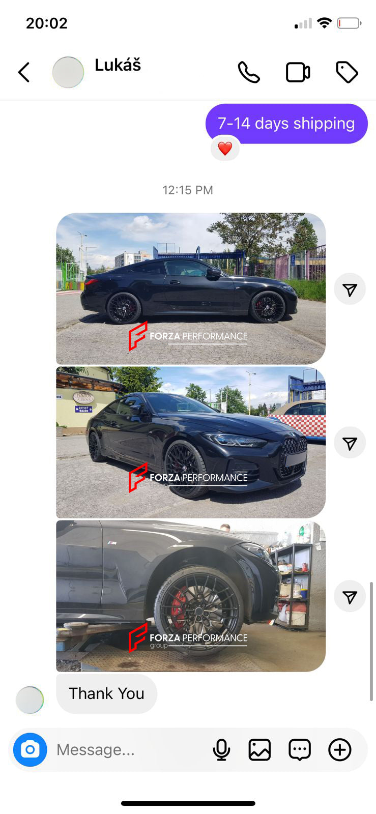 20 INCH FORGED WHEELS RIMS for BMW 4 SERIES G22 420 XDRIVE 2022