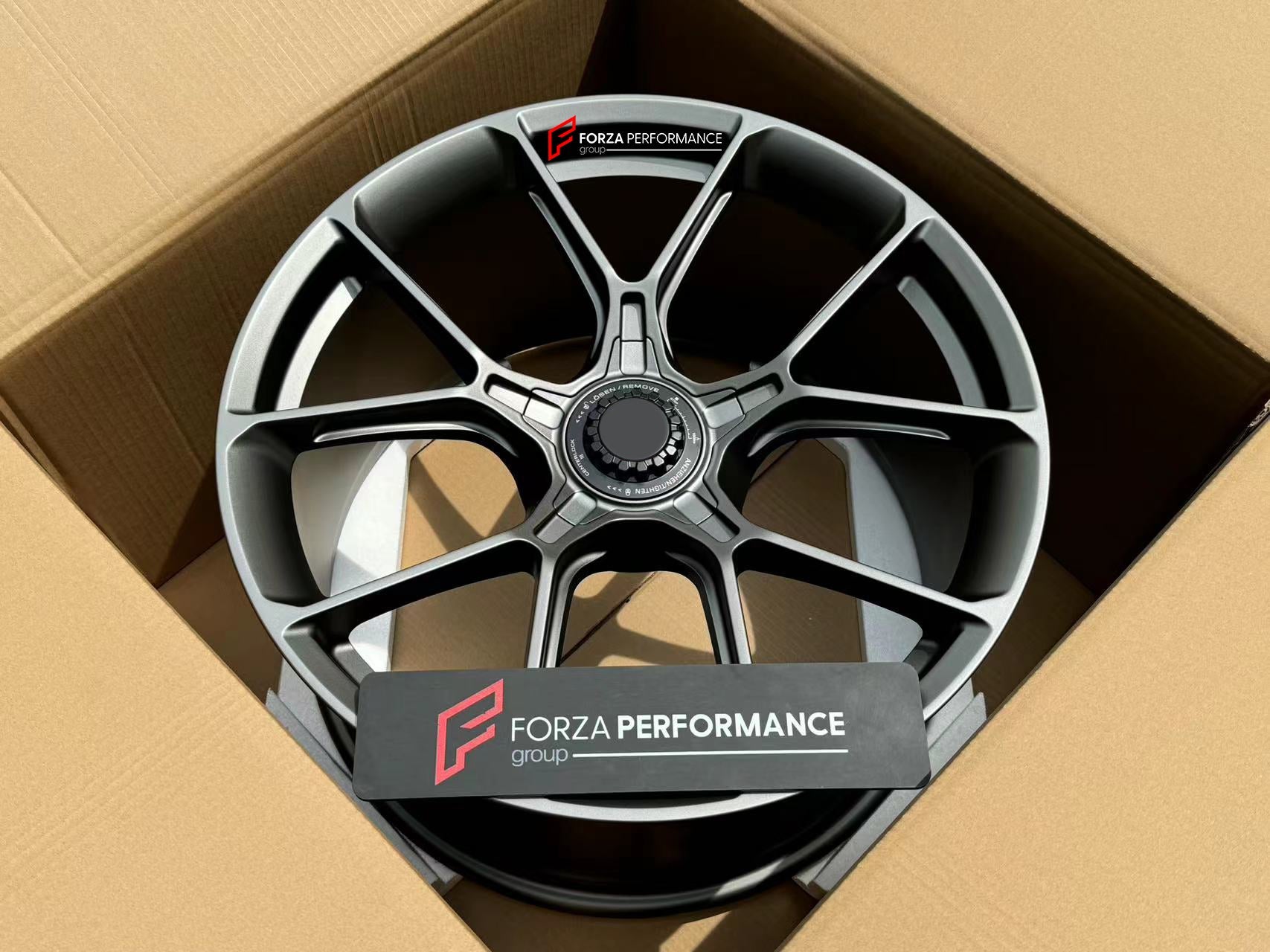 FORGED WHEELS RIMS for PORSCHE 911 992.2 2025 FORZA PERFORMANCE custom fit OEM 992 GT3