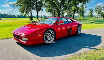 OEM F8 STYLE 19 INCH FORGED WHEELS RIMS for FERRARI 348 TS 1992