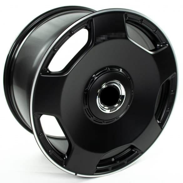 21 INCH FORGED RIMS AMG GT X290 GENUINE MERCEDES-AMG 5-HOLE BLACK MATTE