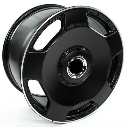 21 INCH FORGED RIMS AMG GT X290 GENUINE MERCEDES-AMG 5-HOLE BLACK MATTE