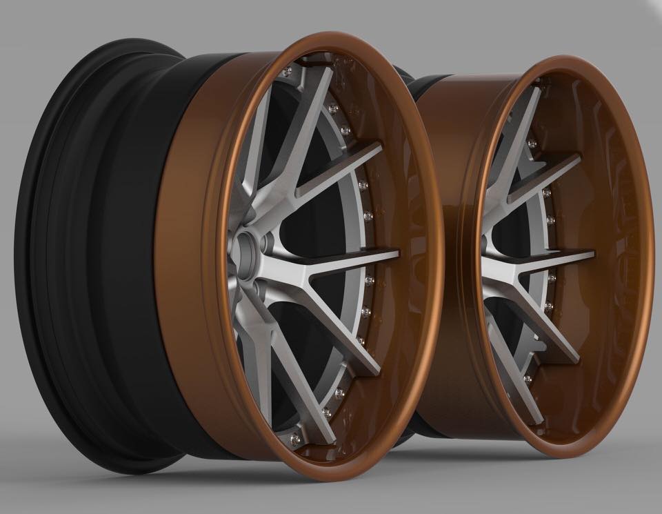 3-Piece FORGED WHEELS FOR BMW