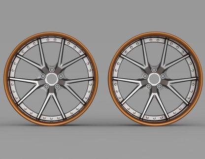 3-Piece FORGED WHEELS FOR BMW