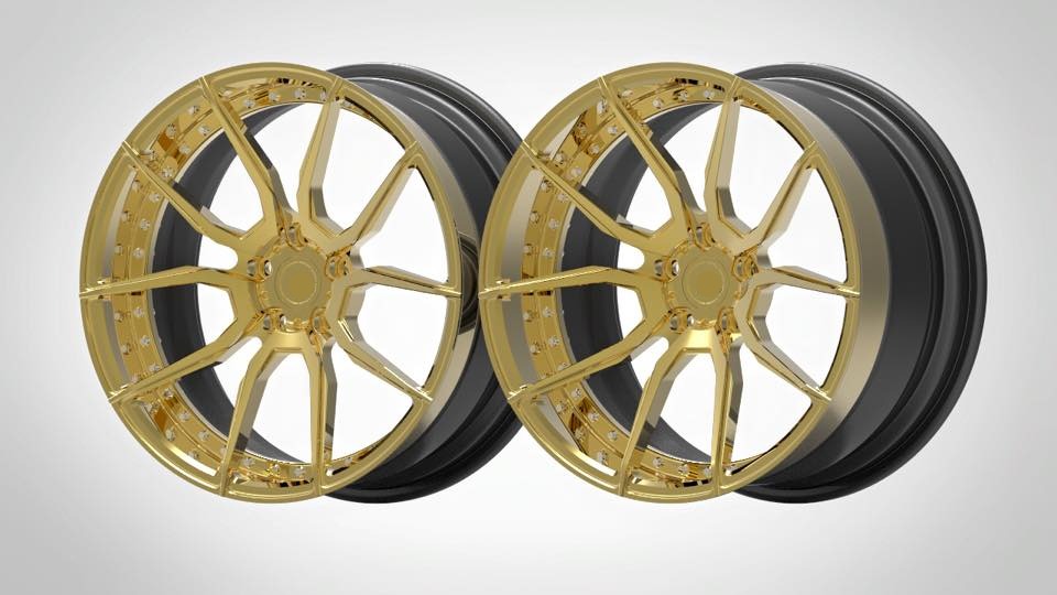3-Piece FORGED WHEELS FOR FERRARI F40