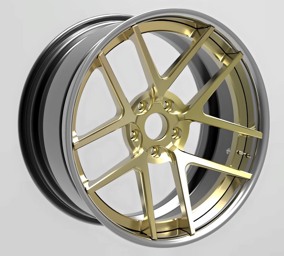 3-Piece FORGED WHEELS FOR FERRARI 250 GTO