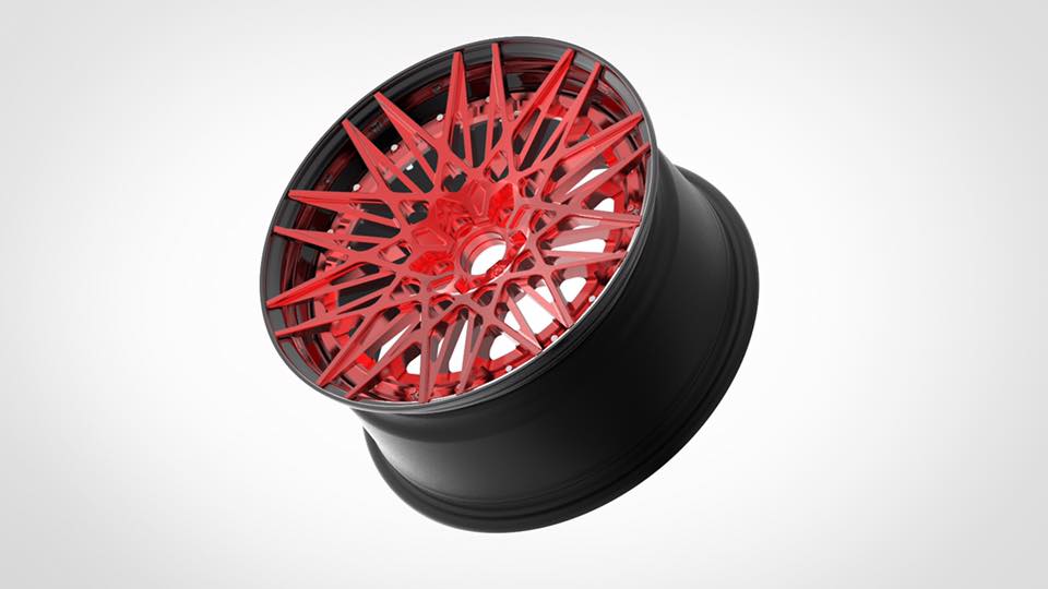 3-Piece FORGED WHEELS FOR LAMBORGHINI 350 GT