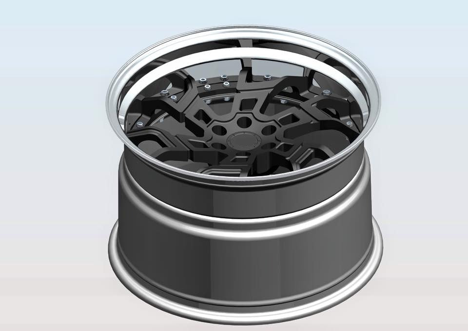 3-Piece FORGED WHEELS FOR LAMBORGHINI ISLERO