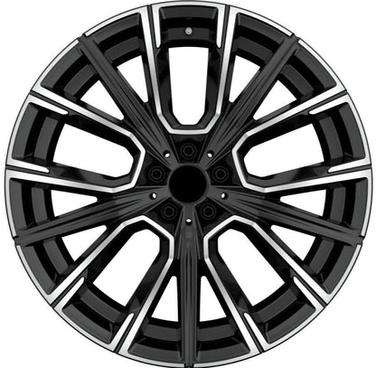 20" 21" 22" 23" 24" FORGED WHEELS Star-spoke 817 M Bicolor  for BMW 1, 2, 3, 4, 5, 7, 8, X1, X2, X3, X4, X5, X6, X7, Z4, BMW I, M series